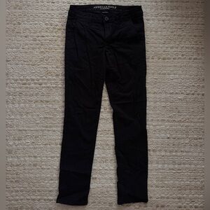 American Eagle Black Super Stretch Pants
